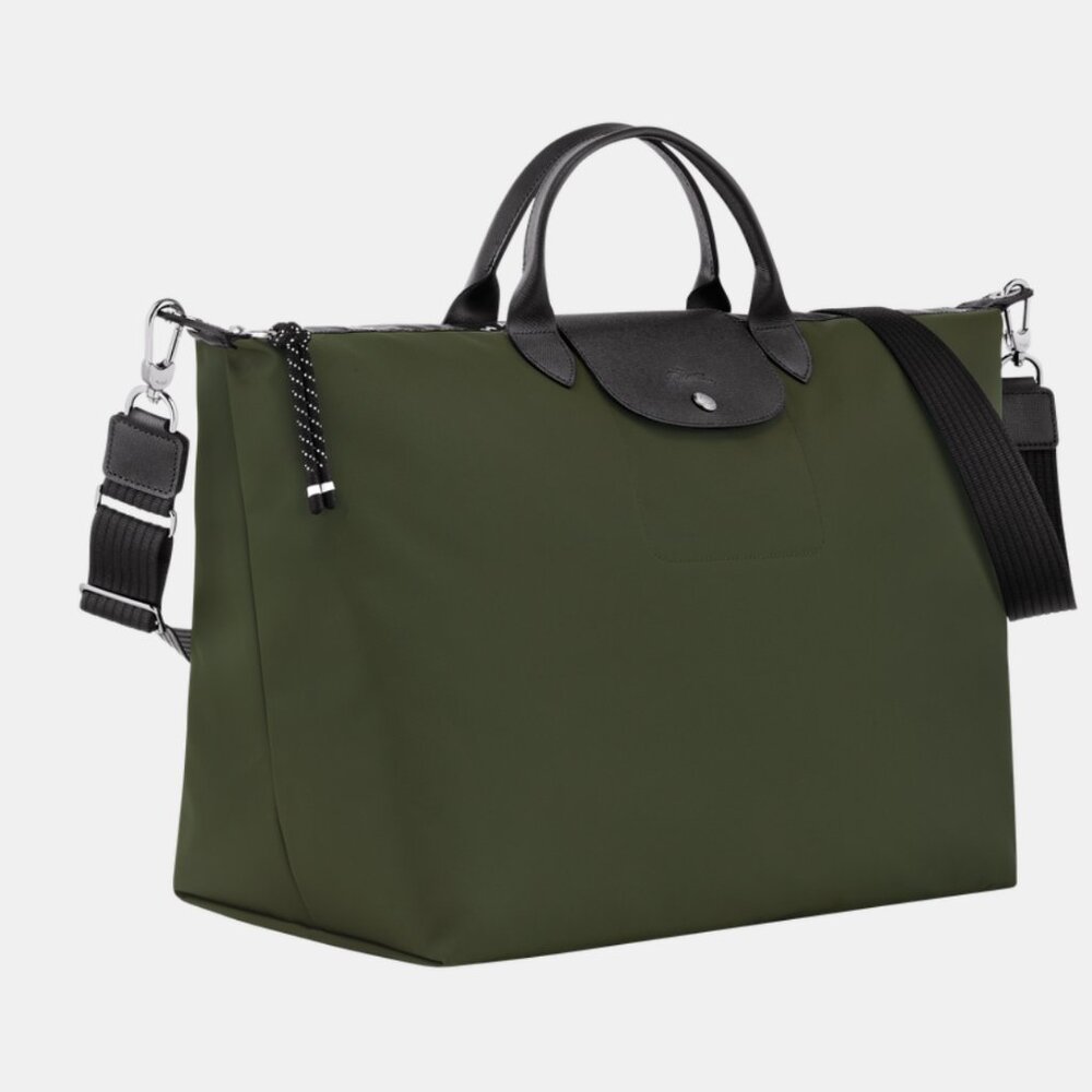 NWT Blue Longchamp Le Pliage Energy ECONYL Travel bag - Recycled canvas - Picture 14 of 14